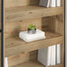 Dulap pentru cărți 2 pcs Stejar artizanal 80 x 30 x 155 cm - WALTI WALTI