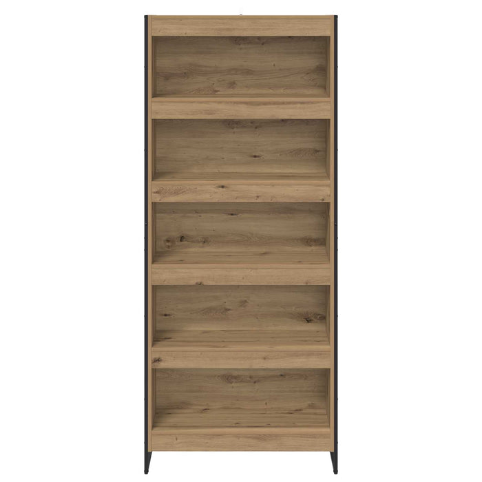 Dulap pentru cărți 2 pcs Stejar artizanal 80 x 30 x 155 cm - WALTI WALTI
