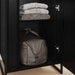 Dressing 2 pcs Stejar Negru 50 x 50 x 200 cm Lemn compozit - WALTI WALTI