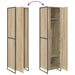 Dressing cu ușă 2 pcs Sonoma 50 x 50 x 200 cm Lemn compozit - WALTI WALTI