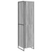 Dressing cu ușă 2 pcs Gri Sonoma 50 x 50 x 200 cm Lemn compozit - WALTI WALTI