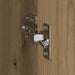 Dressing 2 pcs Stejar artizanal 50 x 50 x 200 cm Lemn compozit - WALTI WALTI