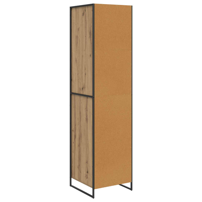 Dressing 2 pcs Stejar artizanal 50 x 50 x 200 cm Lemn compozit - WALTI WALTI