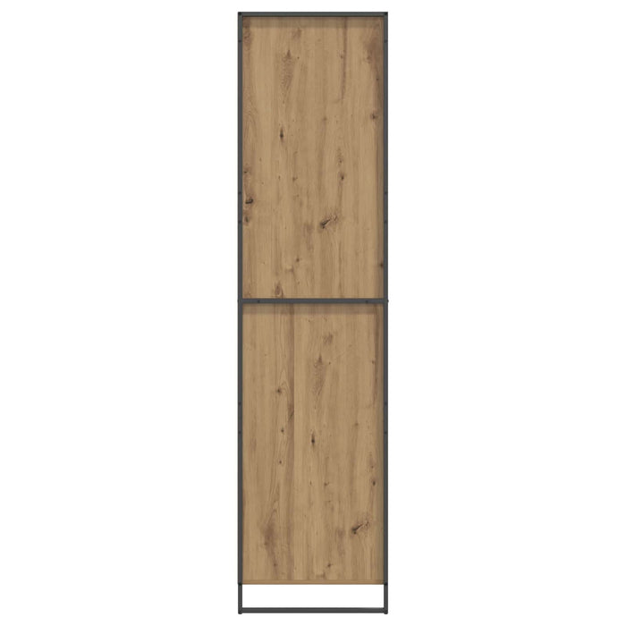 Dressing 2 pcs Stejar artizanal 50 x 50 x 200 cm Lemn compozit - WALTI WALTI