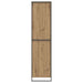 Dressing 2 pcs Stejar artizanal 50 x 50 x 200 cm Lemn compozit - WALTI WALTI