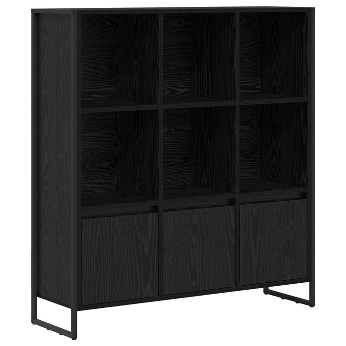 Dulap pentru cărți 2 pcs Stejar Negru 99,5 x 30 x 108 cm - WALTI WALTI