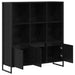 Dulap pentru cărți 2 pcs Stejar Negru 99,5 x 30 x 108 cm - WALTI WALTI