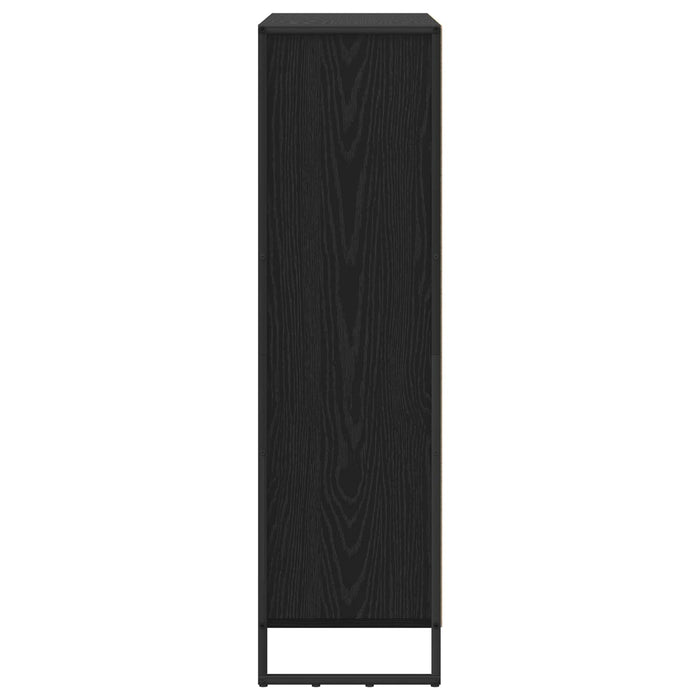 Dulap pentru cărți 2 pcs Stejar Negru 99,5 x 30 x 108 cm - WALTI WALTI