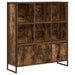Dulap pentru cărți 2 pcs Stejar fumuriu 99,5 x 30 x 108 cm - WALTI WALTI