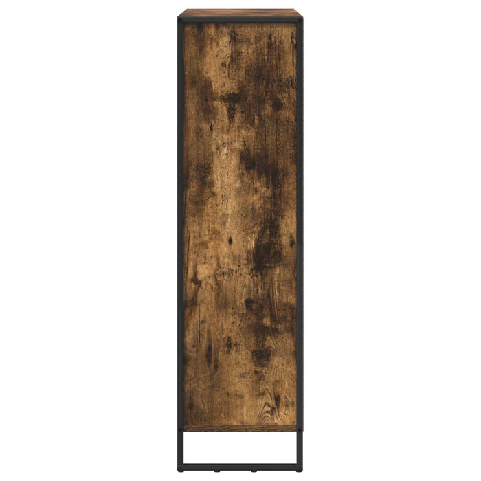 Dulap pentru cărți 2 pcs Stejar fumuriu 99,5 x 30 x 108 cm - WALTI WALTI