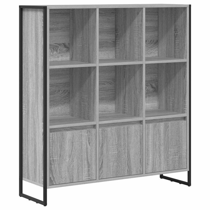 Dulap pentru cărți 2 pcs Gri Sonoma 99,5 x 30 x 108 cm - WALTI WALTI