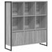 Dulap pentru cărți 2 pcs Gri Sonoma 99,5 x 30 x 108 cm - WALTI WALTI