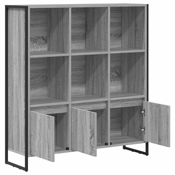 Dulap pentru cărți 2 pcs Gri Sonoma 99,5 x 30 x 108 cm - WALTI WALTI