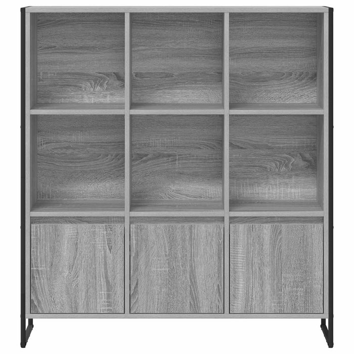 Dulap pentru cărți 2 pcs Gri Sonoma 99,5 x 30 x 108 cm - WALTI WALTI