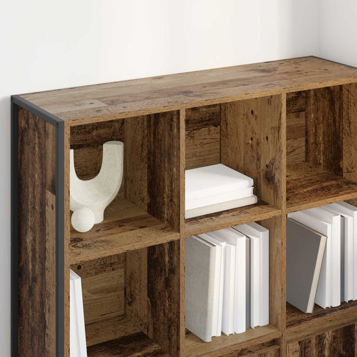 Dulap pentru cărți 2 pcs Lemn Vechi 99,5 x 30 x 108 cm - WALTI WALTI