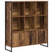 Dulap pentru cărți 2 pcs Lemn Vechi 99,5 x 30 x 108 cm - WALTI WALTI