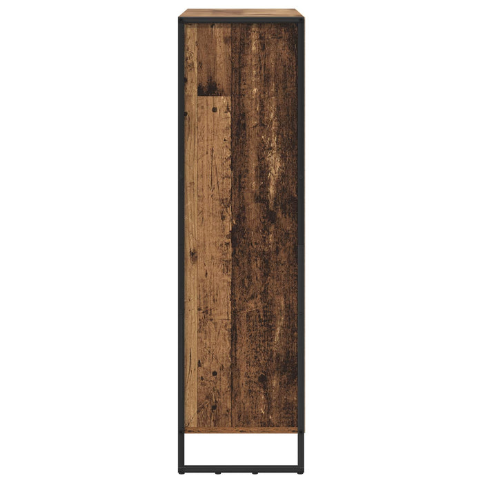 Dulap pentru cărți 2 pcs Lemn Vechi 99,5 x 30 x 108 cm - WALTI WALTI