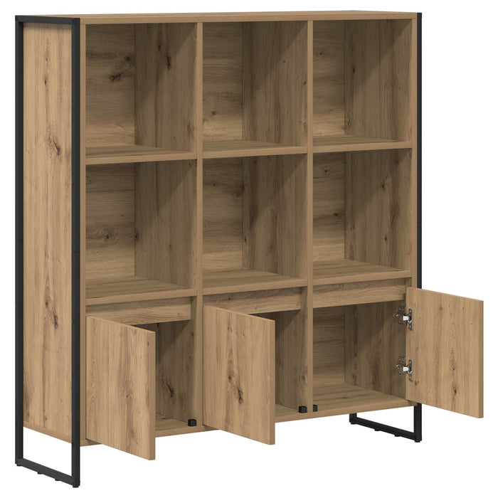 Dulap pentru cărți 2 pcs Stejar artizanal 99,5 x 30 x 108 cm - WALTI WALTI