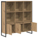 Dulap pentru cărți 2 pcs Stejar artizanal 99,5 x 30 x 108 cm - WALTI WALTI