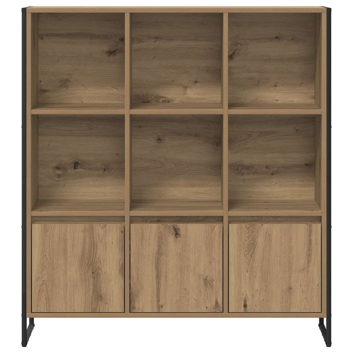 Dulap pentru cărți 2 pcs Stejar artizanal 99,5 x 30 x 108 cm - WALTI WALTI