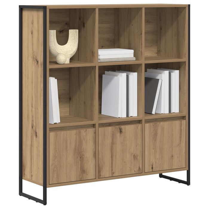 Dulap pentru cărți 2 pcs Stejar artizanal 99,5 x 30 x 108 cm - WALTI WALTI