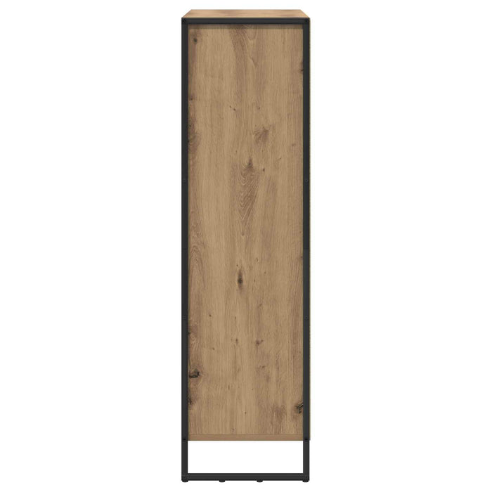 Dulap pentru cărți 2 pcs Stejar artizanal 99,5 x 30 x 108 cm - WALTI WALTI