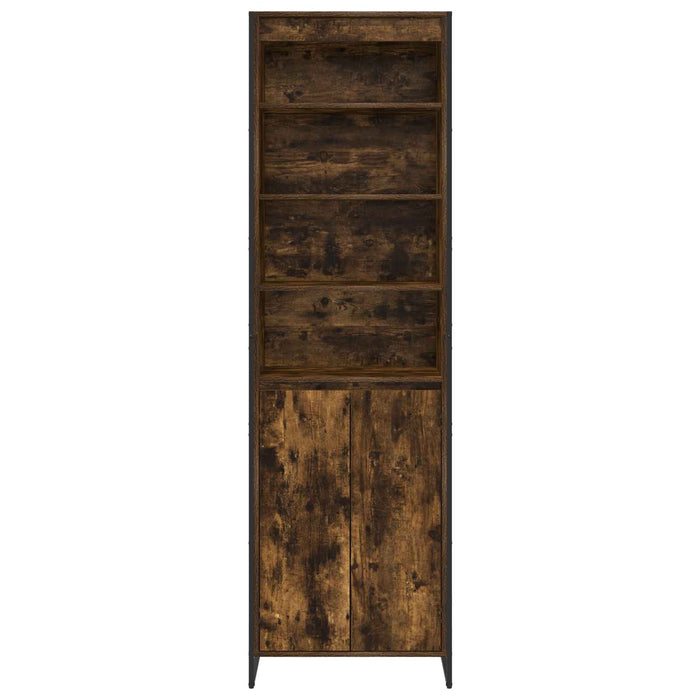 Dulapuri Înalte 2 pcs Stejar fumuriu 60 x 36 x 300 cm - WALTI WALTI