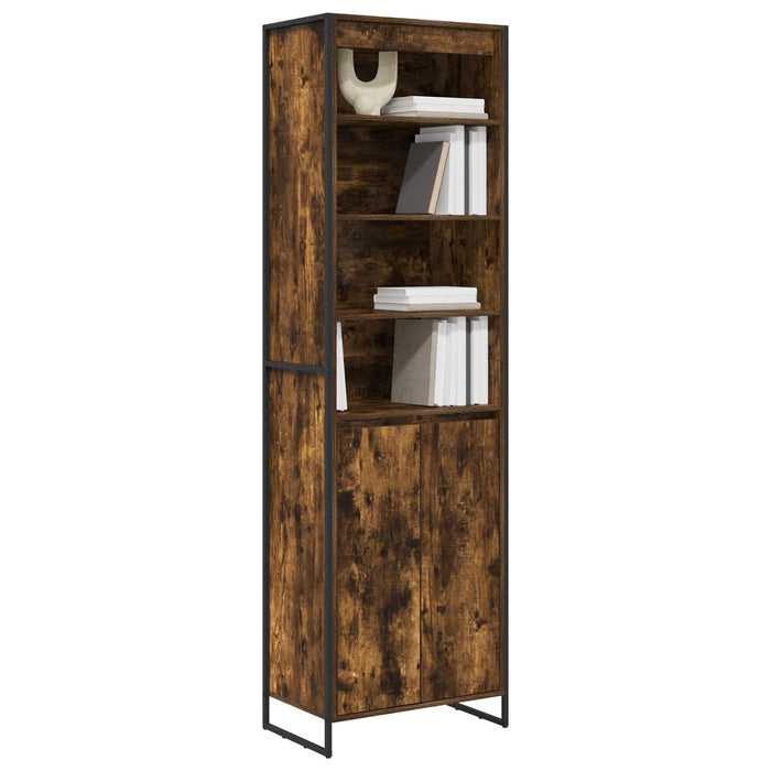 Dulapuri Înalte 2 pcs Stejar fumuriu 60 x 36 x 300 cm - WALTI WALTI