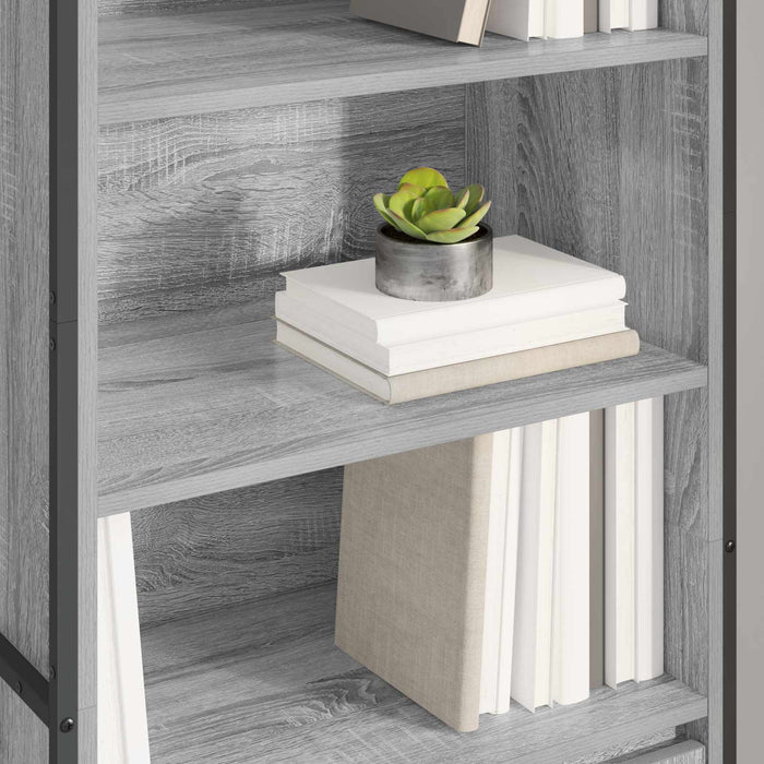 Dulapuri Înalte 2 pcs Gri Sonoma 60 x 36 x 300 cm Lemn compozit - WALTI WALTI