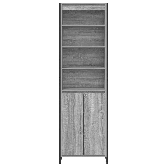 Dulapuri Înalte 2 pcs Gri Sonoma 60 x 36 x 300 cm Lemn compozit - WALTI WALTI
