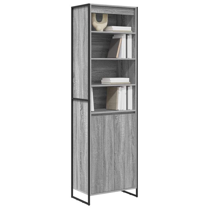 Dulapuri Înalte 2 pcs Gri Sonoma 60 x 36 x 300 cm Lemn compozit - WALTI WALTI