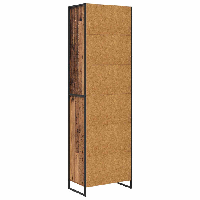 Dulapuri Înalte 2 pcs Lemn Vechi 60 x 36 x 300 cm Lemn compozit - WALTI WALTI