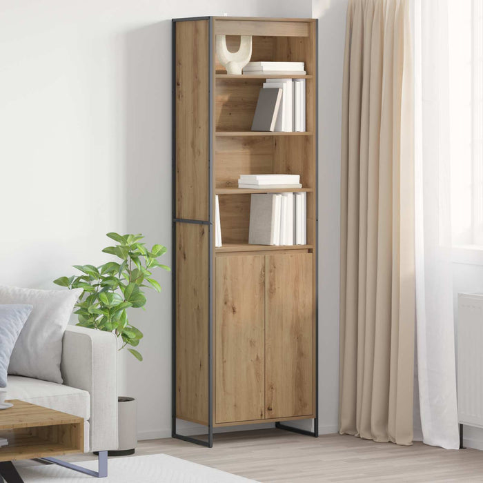 Dulapuri Înalte 2 pcs Stejar artizanal 60 x 36 x 300 cm - WALTI WALTI