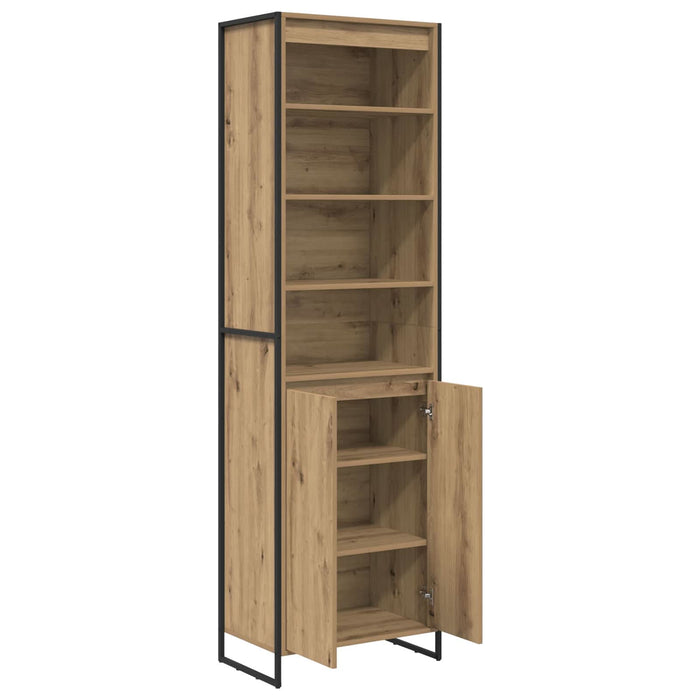 Dulapuri Înalte 2 pcs Stejar artizanal 60 x 36 x 300 cm - WALTI WALTI