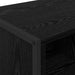 Bufet 2 pcs Stejar Negru 81 x 36 x 150.5 cm Lemn compozit - WALTI WALTI
