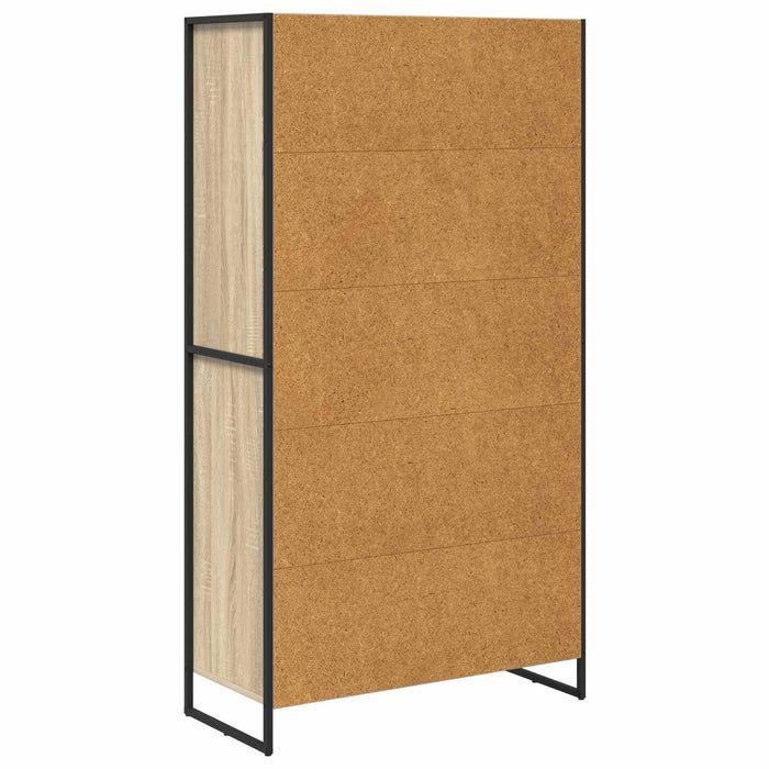 Bufet cu sertar 2 pcs Sonoma 81 x 36 x 150.5 cm Lemn compozit - WALTI WALTI
