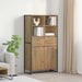 Bufet 2 pcs Stejar artizanal 81 x 36 x 150.5 cm Lemn compozit - WALTI WALTI