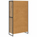 Bufet 2 pcs Stejar artizanal 81 x 36 x 150.5 cm Lemn compozit - WALTI WALTI