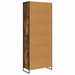 Dulapuri Înalte 2 pcs Stejar fumuriu 60 x 36 x 300 cm - WALTI WALTI