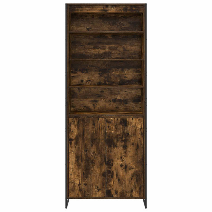 Dulapuri Înalte 2 pcs Stejar fumuriu 60 x 36 x 300 cm - WALTI WALTI