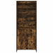 Dulapuri Înalte 2 pcs Stejar fumuriu 60 x 36 x 300 cm - WALTI WALTI