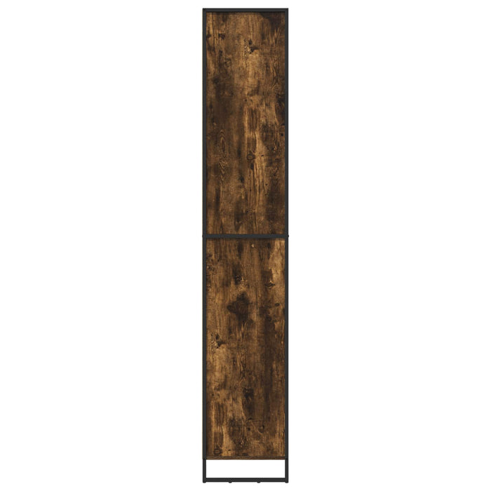 Dulapuri Înalte 2 pcs Stejar fumuriu 60 x 36 x 300 cm - WALTI WALTI
