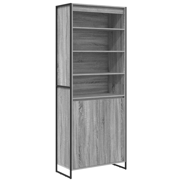 Dulapuri Înalte 2 pcs Gri Sonoma 60 x 36 x 300 cm Lemn compozit - WALTI WALTI