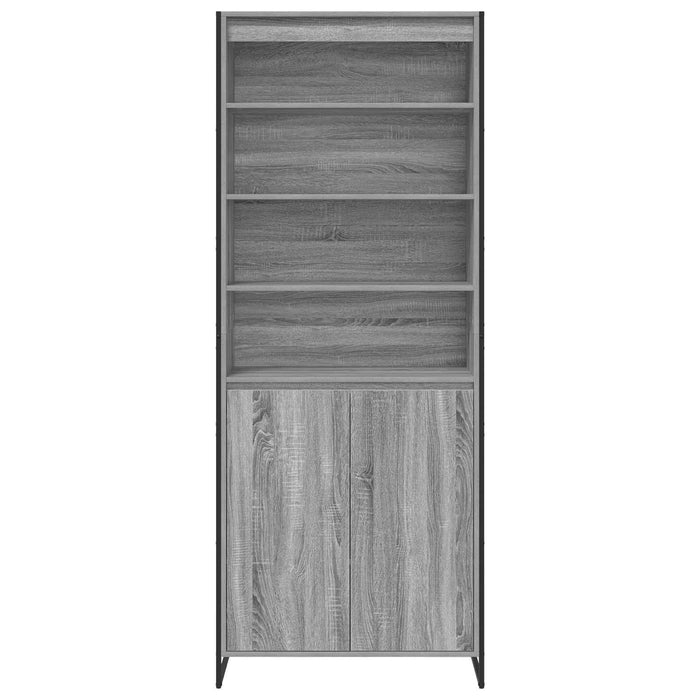 Dulapuri Înalte 2 pcs Gri Sonoma 60 x 36 x 300 cm Lemn compozit - WALTI WALTI