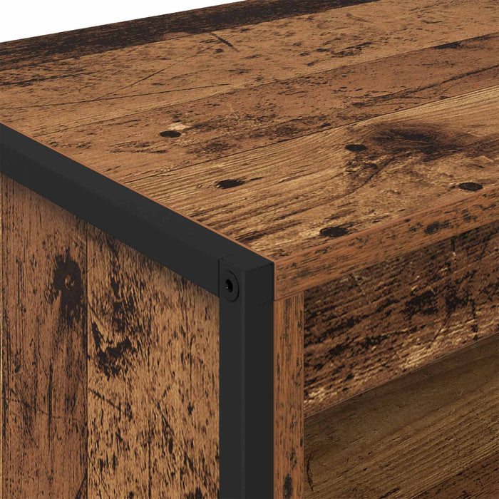 Dulapuri Înalte 2 pcs Lemn Vechi 60 x 36 x 300 cm Lemn compozit - WALTI WALTI