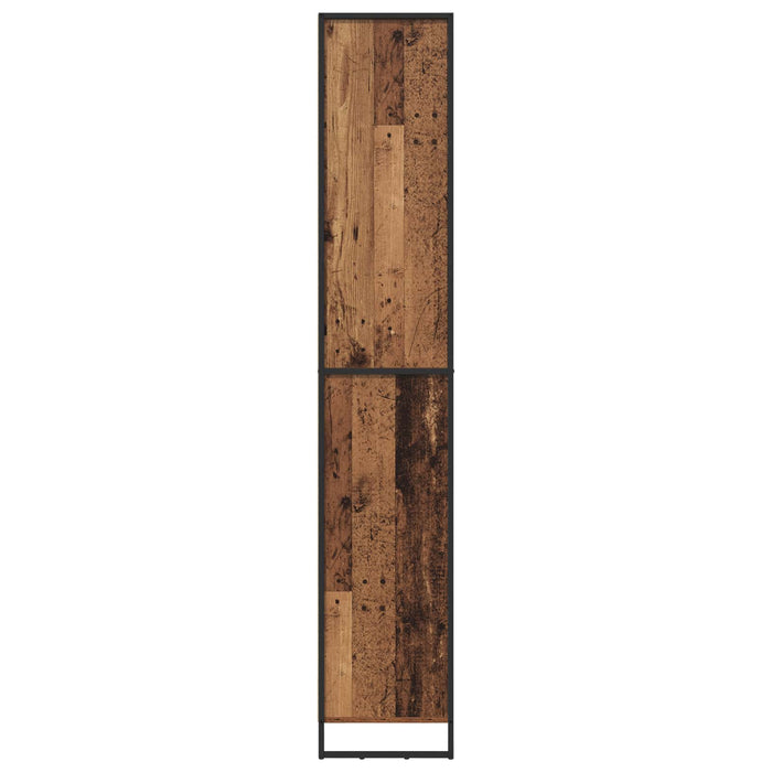 Dulapuri Înalte 2 pcs Lemn Vechi 60 x 36 x 300 cm Lemn compozit - WALTI WALTI