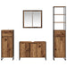 Set de mobilier pentru baie cu sertar Lemn vechi Lemn compozit - WALTI WALTI