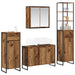Set de mobilier pentru baie cu sertar Lemn vechi Lemn compozit - WALTI WALTI