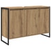 Set de mobilier pentru baie Stejar Artizanal Lemn compozit - WALTI WALTI