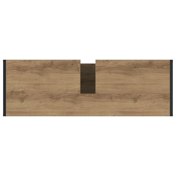 Set de mobilier pentru baie Stejar Artizanal Lemn compozit - WALTI WALTI